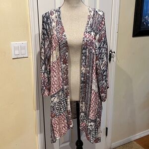 Billabong Patterned Lightweight Jacket/Coverup